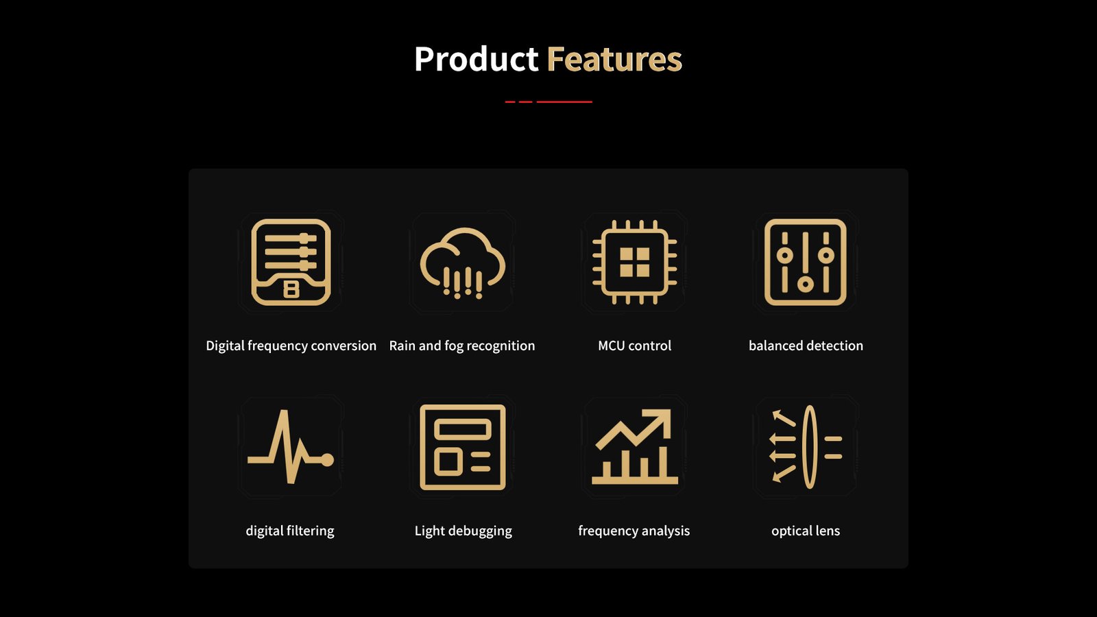 4 beams digital active infrared detector 2