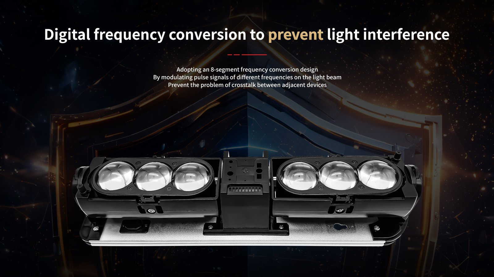 6 beams digital active infrared detector 2