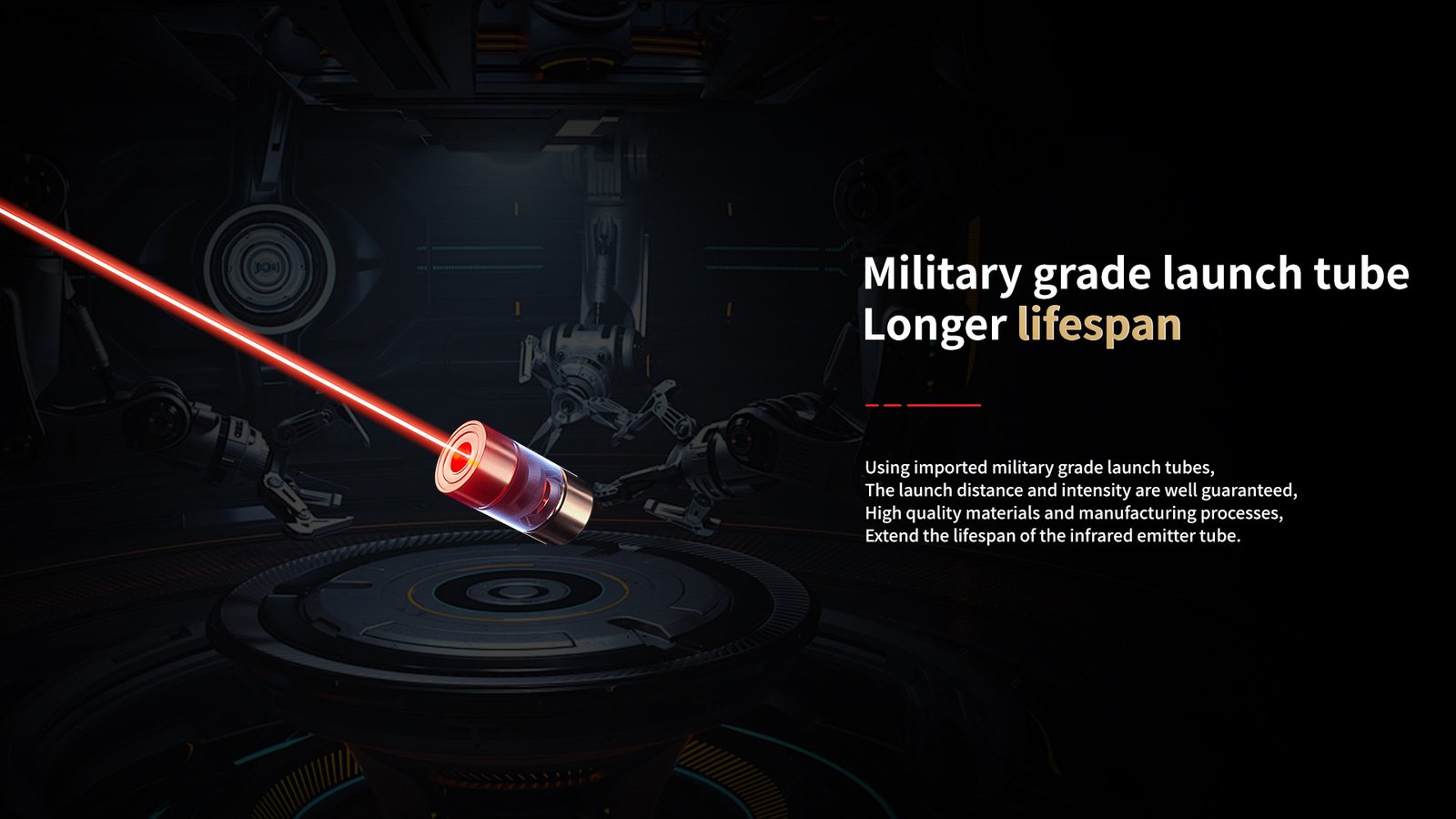 6 beams digital active infrared detector 8