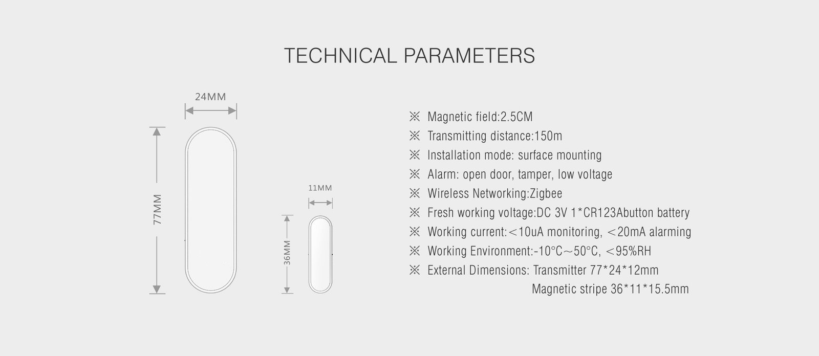 Advanced Magnetic Door Sensor 6