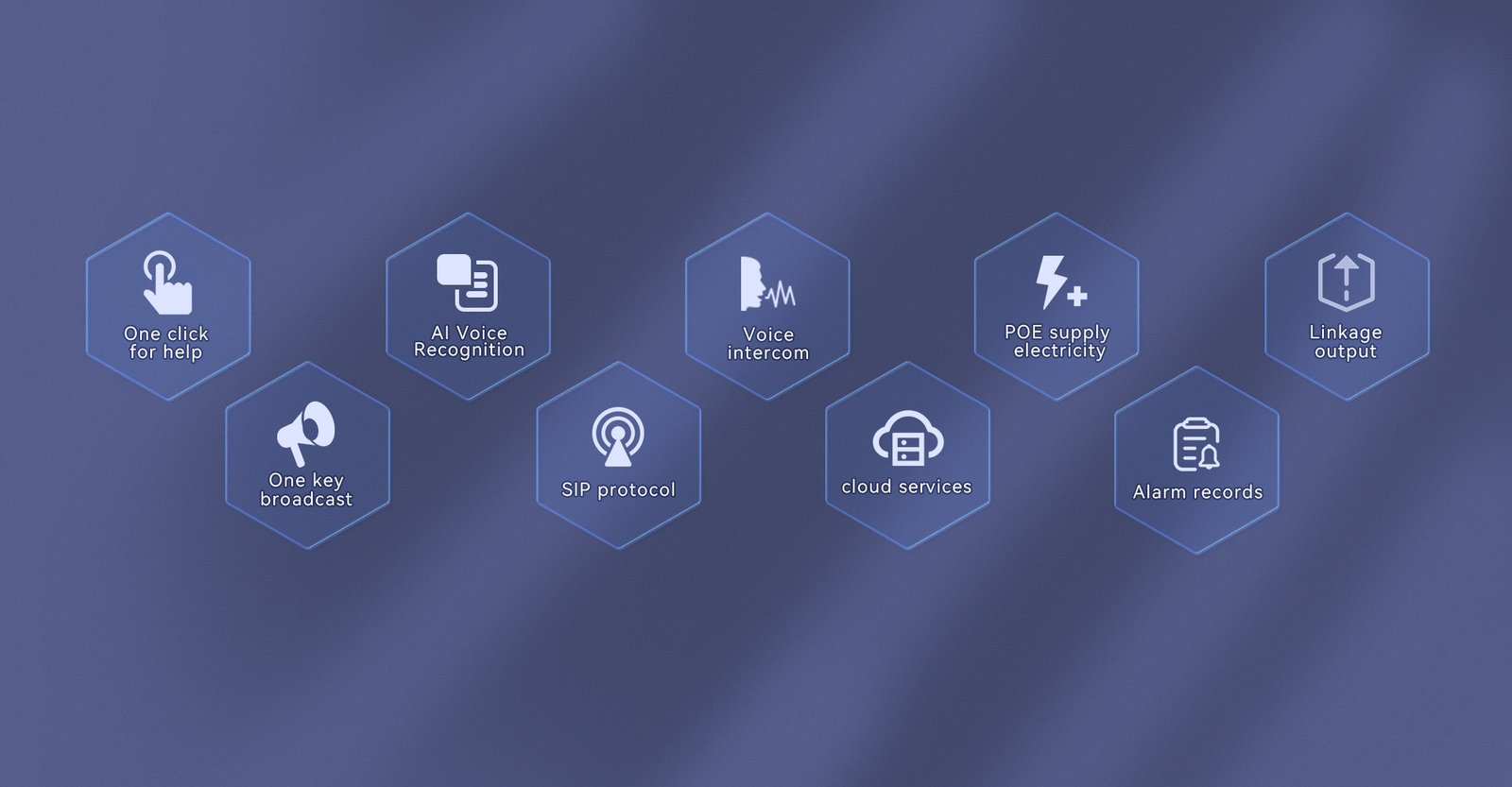 EM07A One click intercom terminal device 1