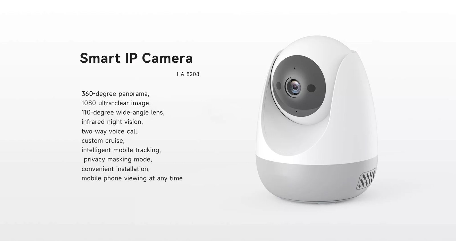 HA-8208 WiFi AI Security Camera 3