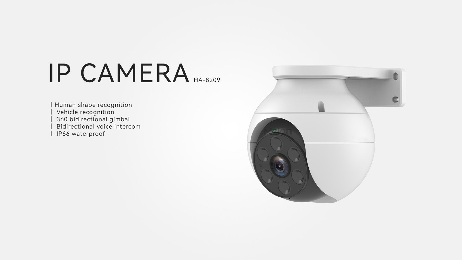 HA-8209 Outdoor WiFi AI PTZ Camera