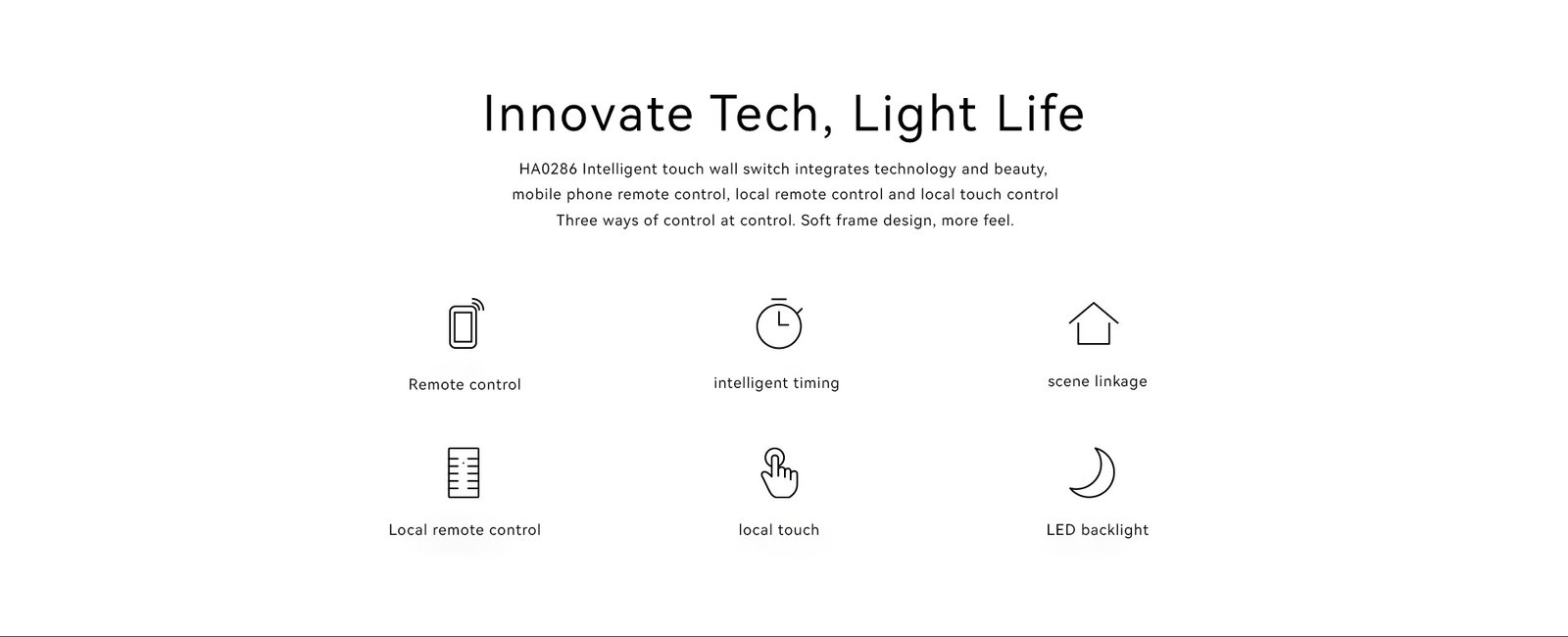 HA02 Intelligent Light Control Switch 2