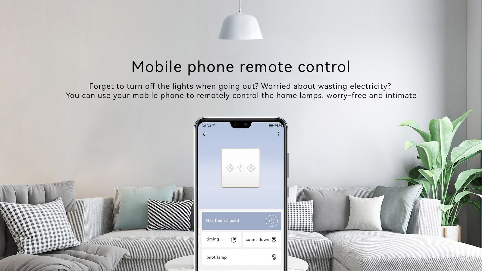 HA02 Intelligent Light Control Switch 5