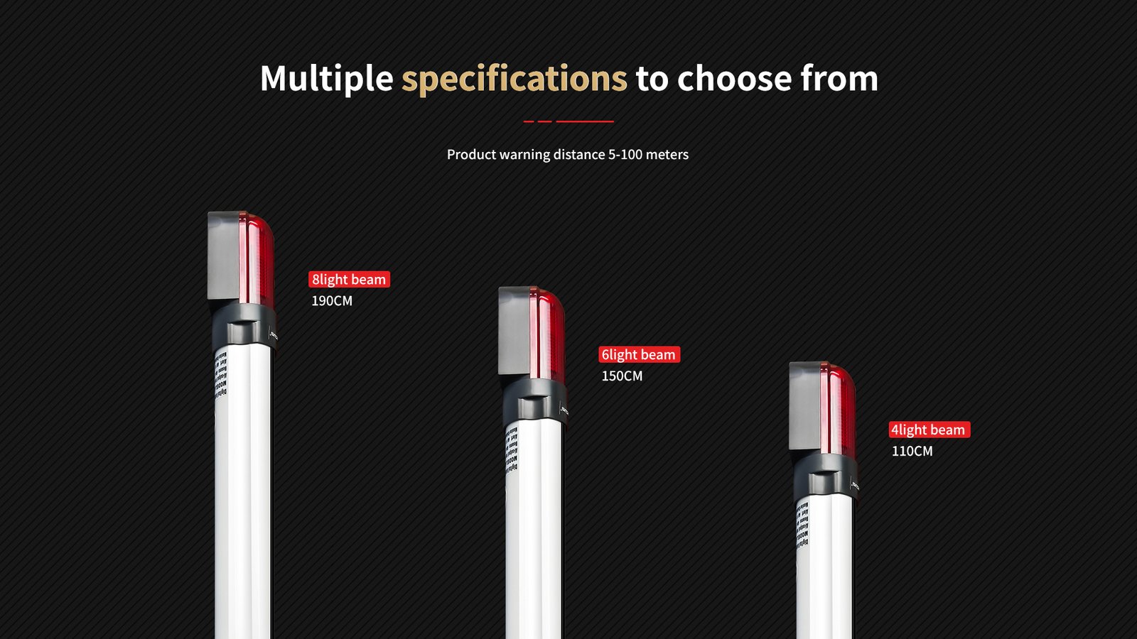 Infrared Fence Style Active Photoelectric Detector 11