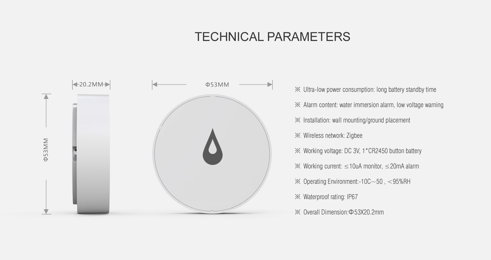 Intelligent Water Leak Detector 10