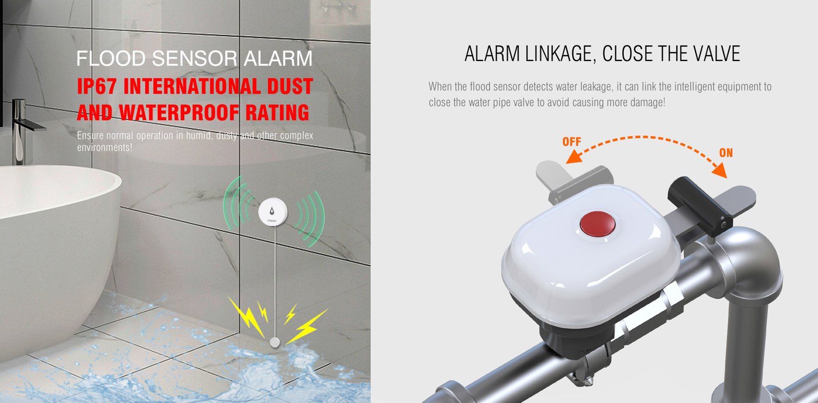 Intelligent Water Leak Detector 4