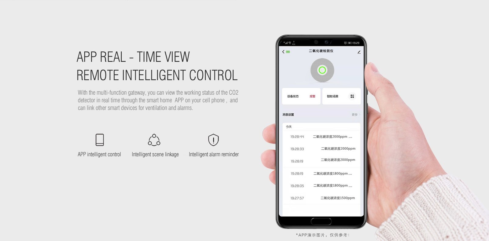 JQ-C201 CO2 Detection Sensor 5