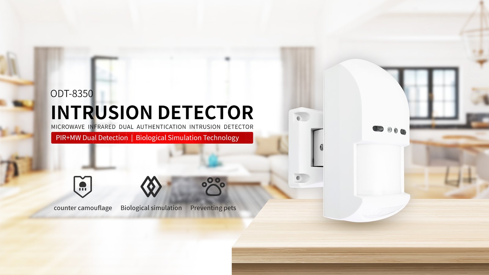 Quad Infrared& MW Complex Intrusion Detector 1