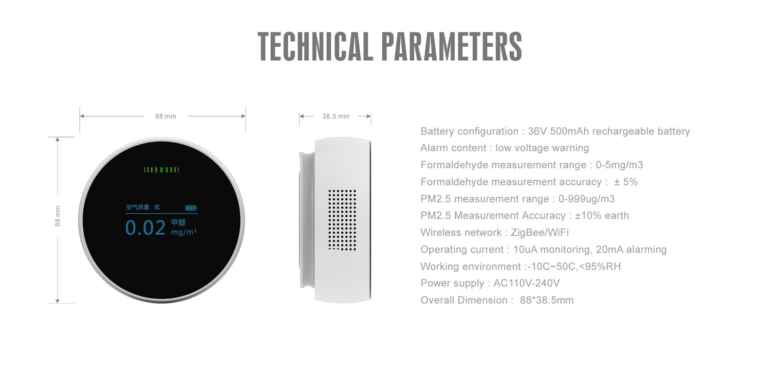 Smart Air Quality Detector 10