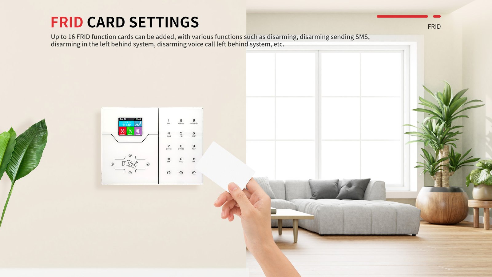 Wi-Fi+4G Smart Home Alarm System 9